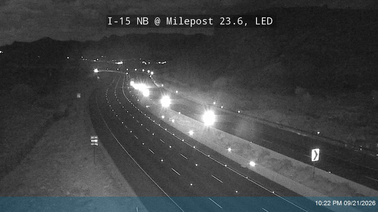 I-15 NB @ Silver Reef Rd / MP 23.6, LED