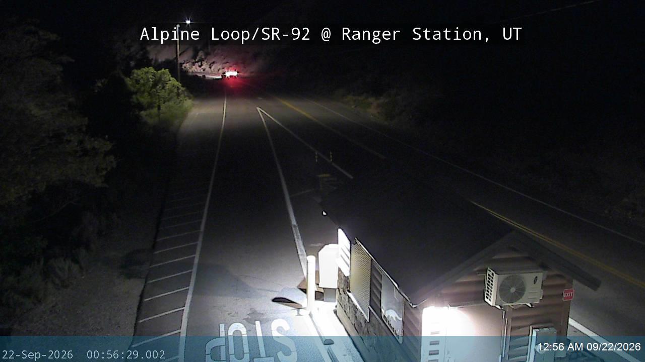 Alpine Loop / SR-92 @ Ranger Station / MP  7.99, UT