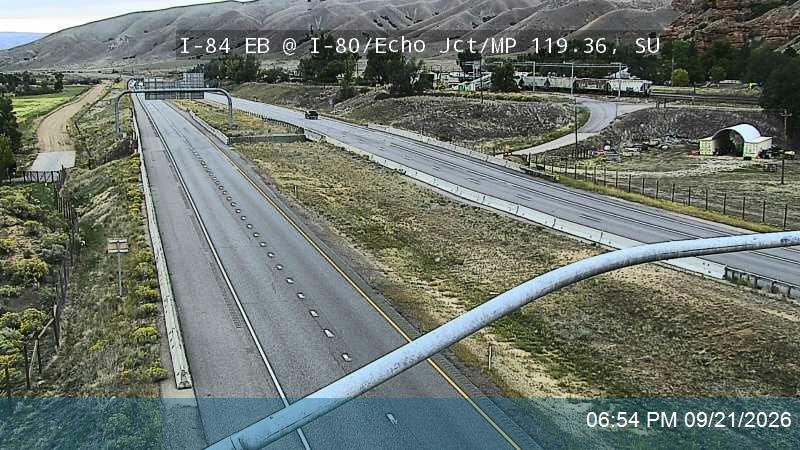 I-84 EB @ I-80 / Echo Jct / MP 119.36, SU (Local)