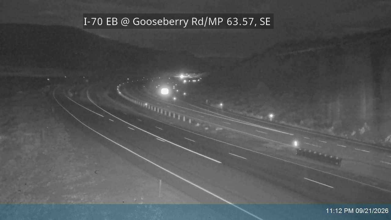 I-70 EB @ Gooseberry Rd / MP 63.57, SE