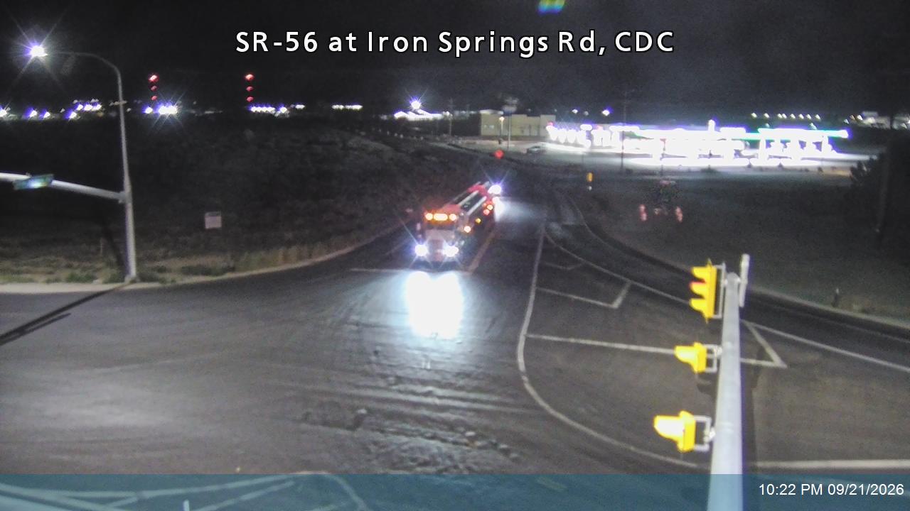 SR-56 @ Iron Springs Rd, CDC