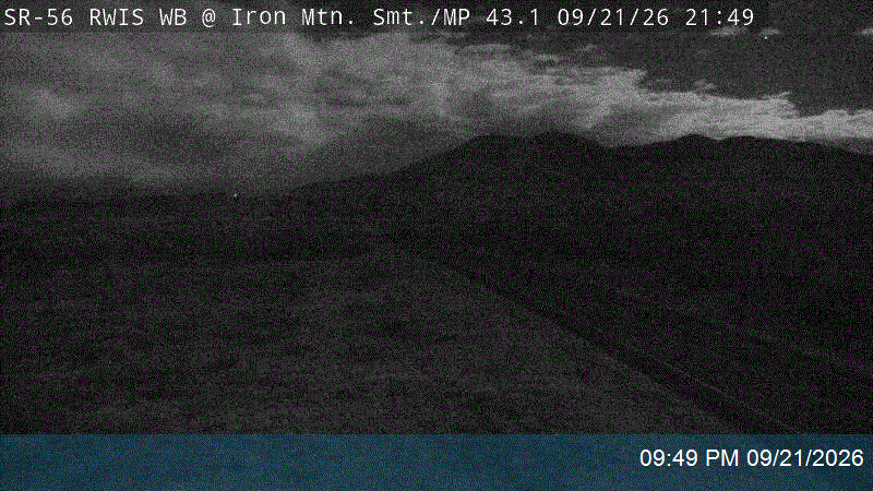 SR-56 RWIS WB @ Iron Mountain Summit / MP 43.1 RN