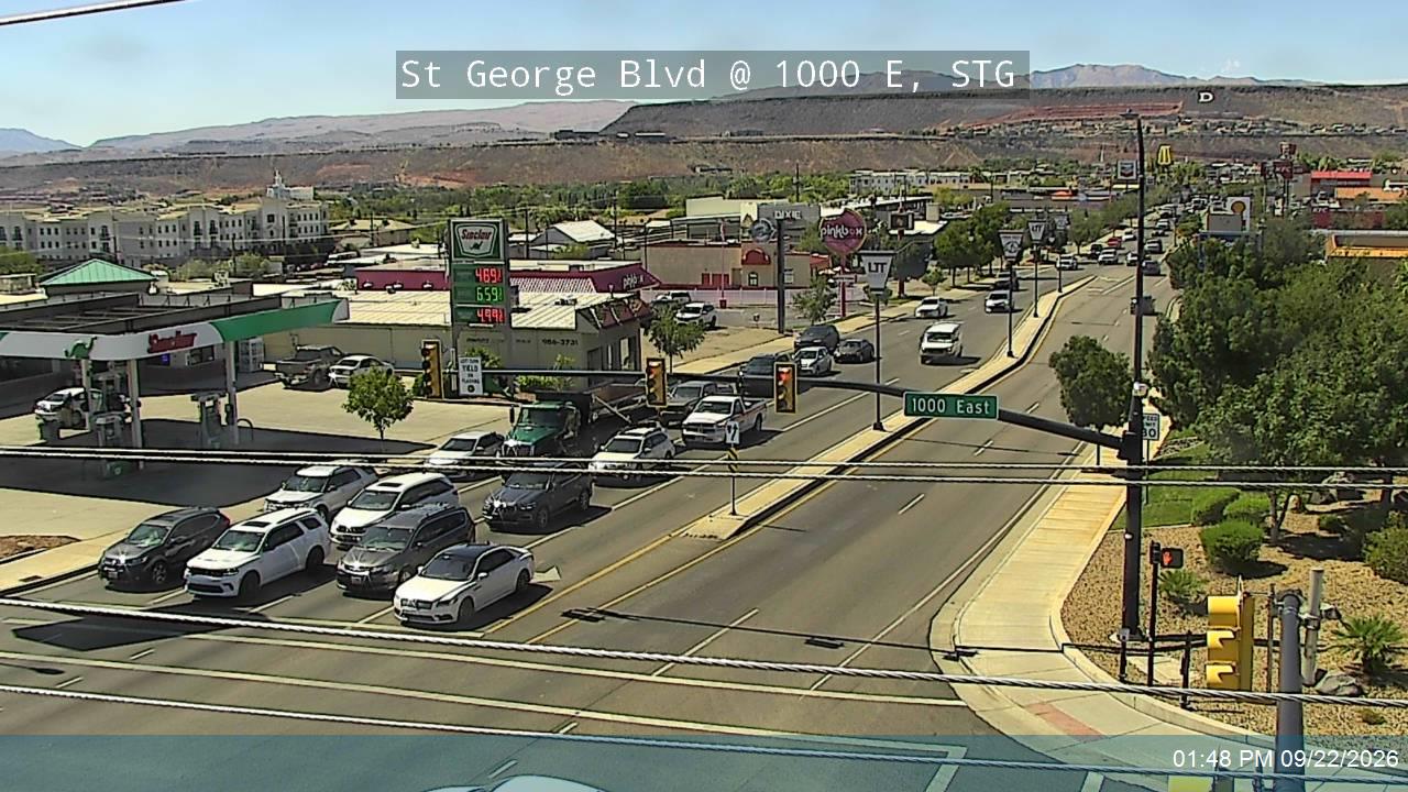 St George Blvd / SR-34 @ 1000 E, STG