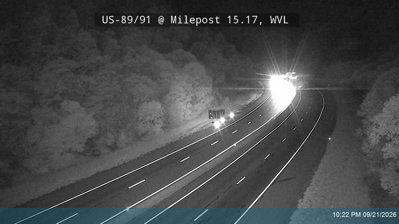 US-89/91 @ Milepost 15.17, WVL