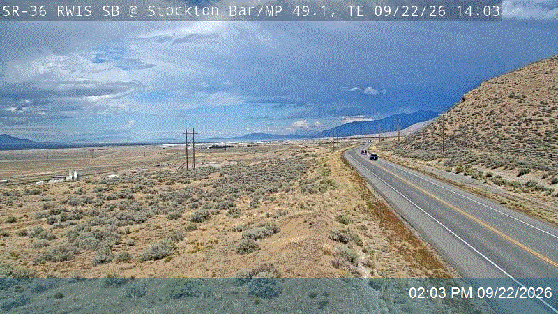 SR-36 RWIS SB @ Stockton Bar / MP 49.07, TE