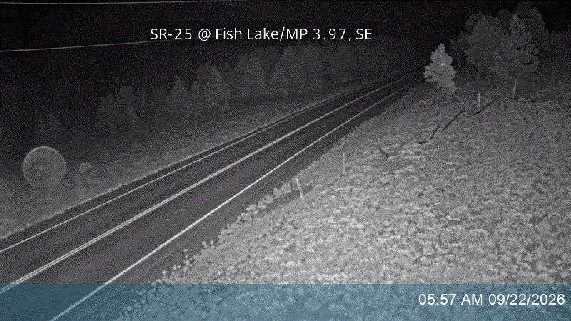 SR-25 @ Fish Lake / MP 3.97, SE