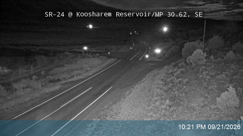 SR-24 @ Koosharem Reservoir / MP 30.62, SE