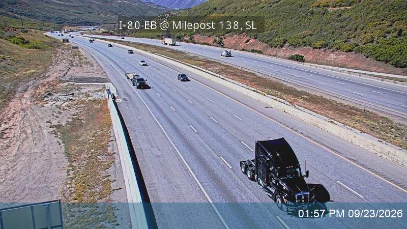 I-80 EB @ Parleys Canyon / MP 138, SL
