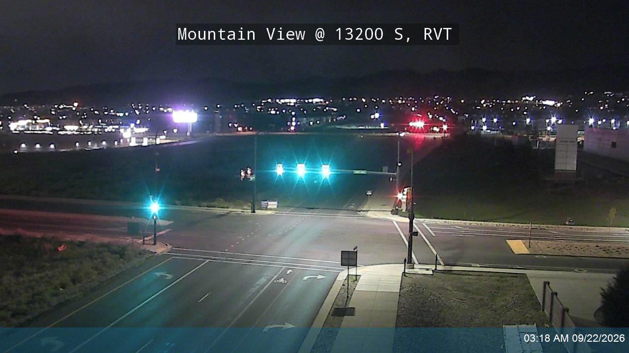 Mountain View / SR-85 SB @ 13200 S, RVT