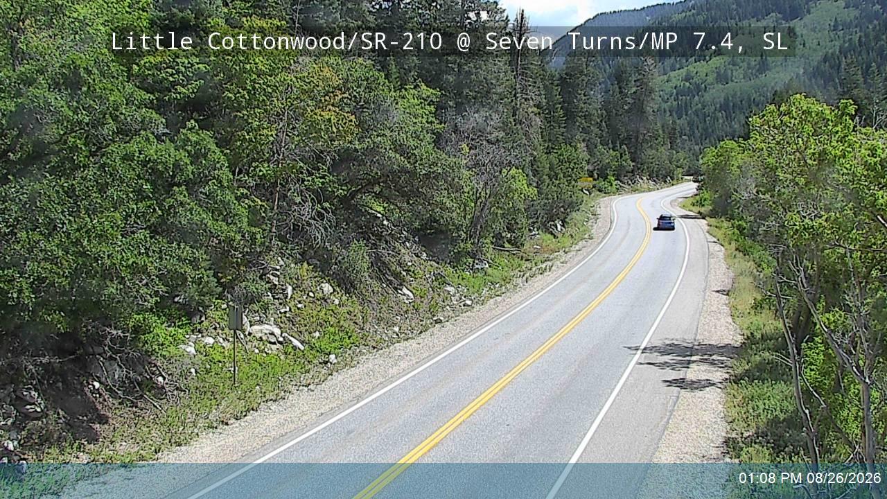 LCC Rd EB @ Seven Turns/ MP 7.4, SL