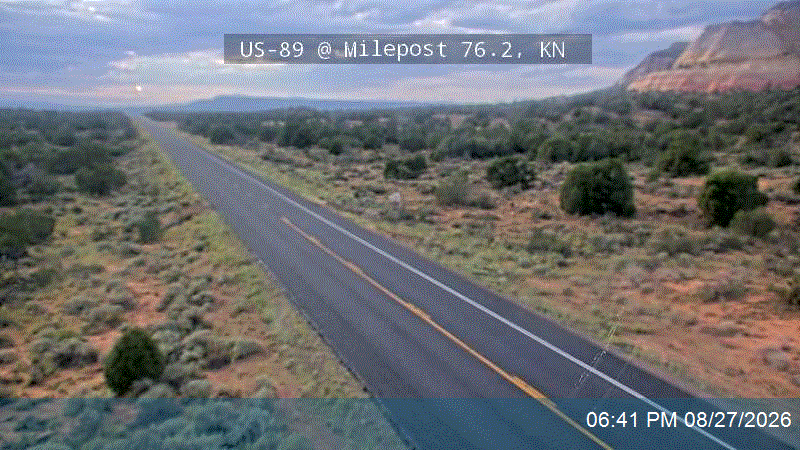 US-89 @ Milepost 76.2, KN