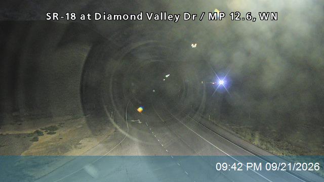 SR-18 @ Diamond Valley Dr / MP 12.6, WN