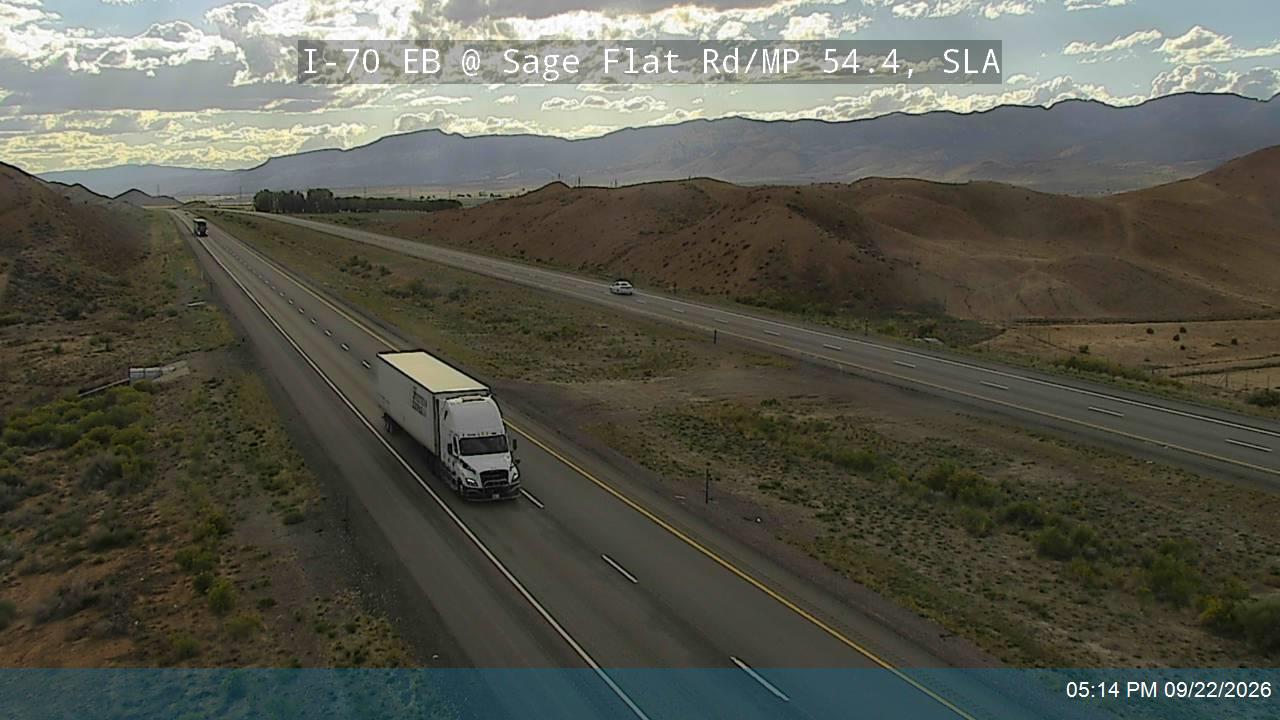 I-70 EB @ Sage Flat Rd / MP 54.4, SLA