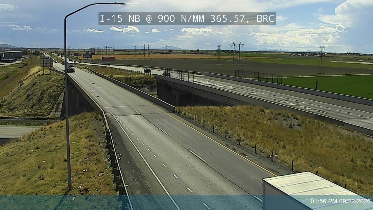 I-15 NB @ Promontory Rd / 900 N / SR-13 / MP 365.57, BRC