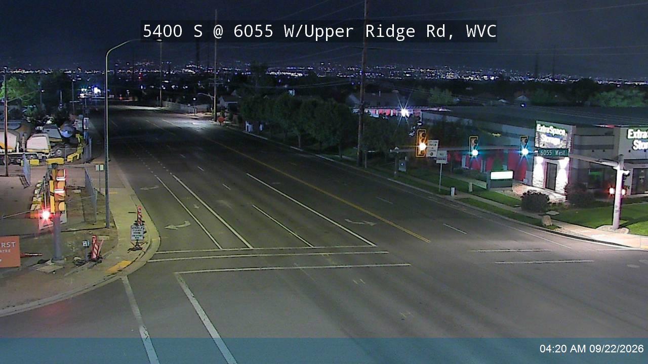 5400 S / SR-173 @ 6055 W / Upper Ridge Rd, WVC