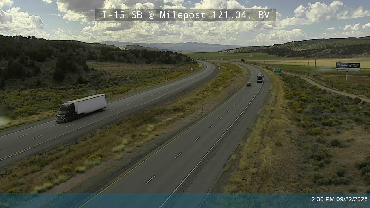 I-15 SB @ Milepost 121.04, BV