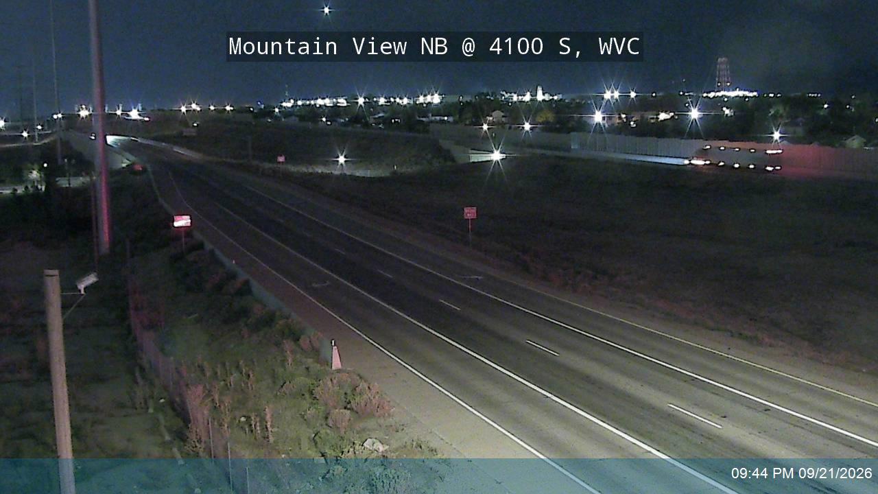 Mountain View / SR-85 NB @ 4100 S, WVC
