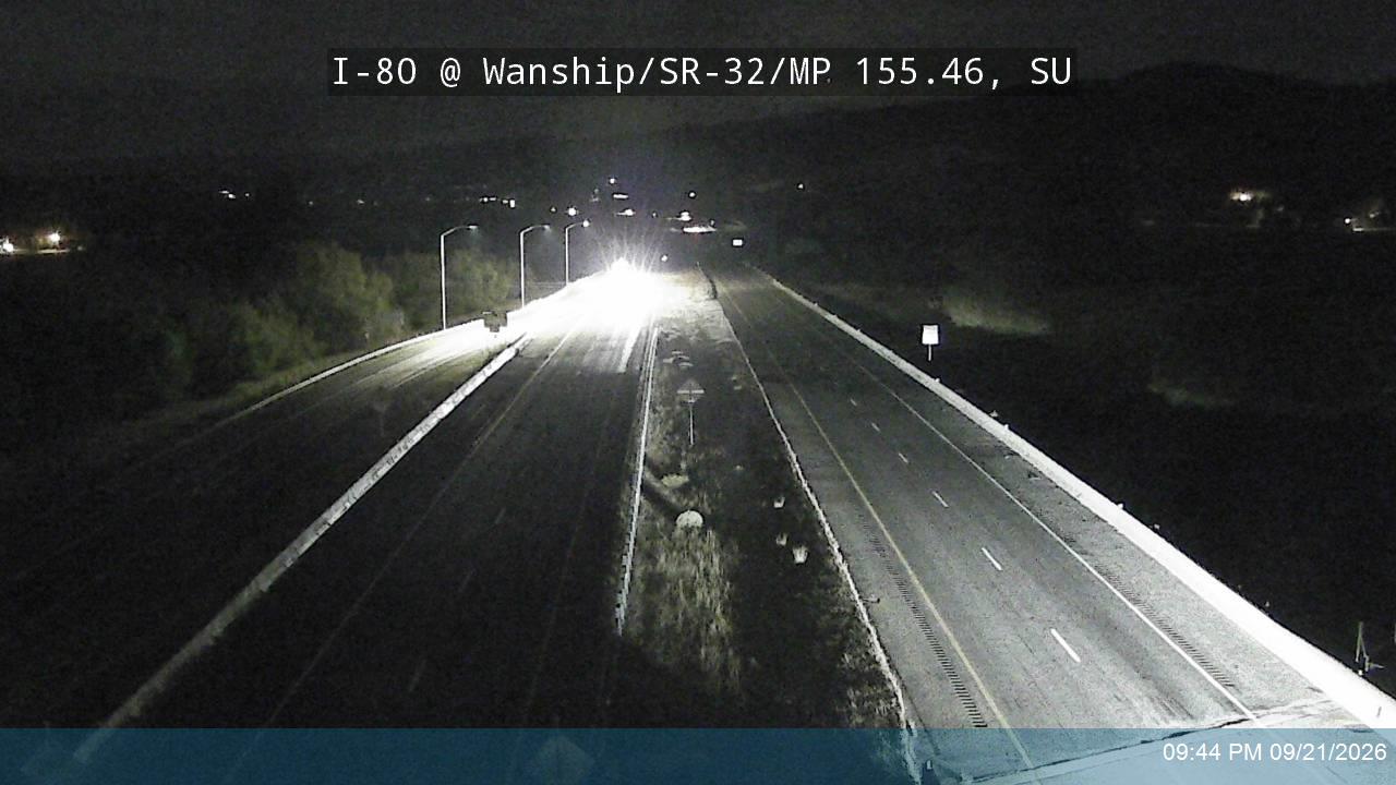 I-80 @ Wanship / SR-32 / MP 155.46, SU