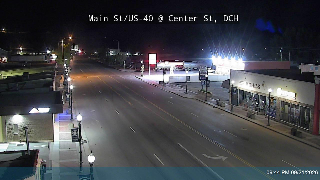 Main St / US-40 @ Center St / SR-87 / MP 86.54, DCH