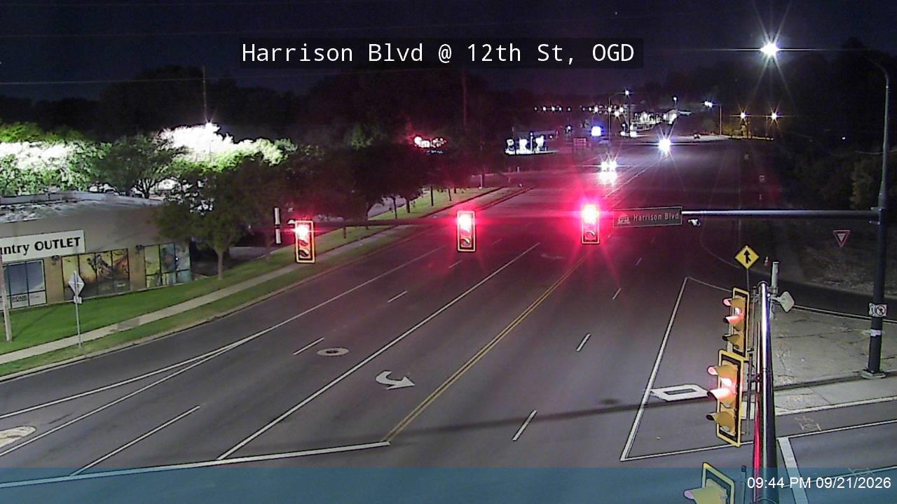 Harrison Blvd / SR-203 @ 12th St / Ogden Canyon Rd / SR-39, OGD