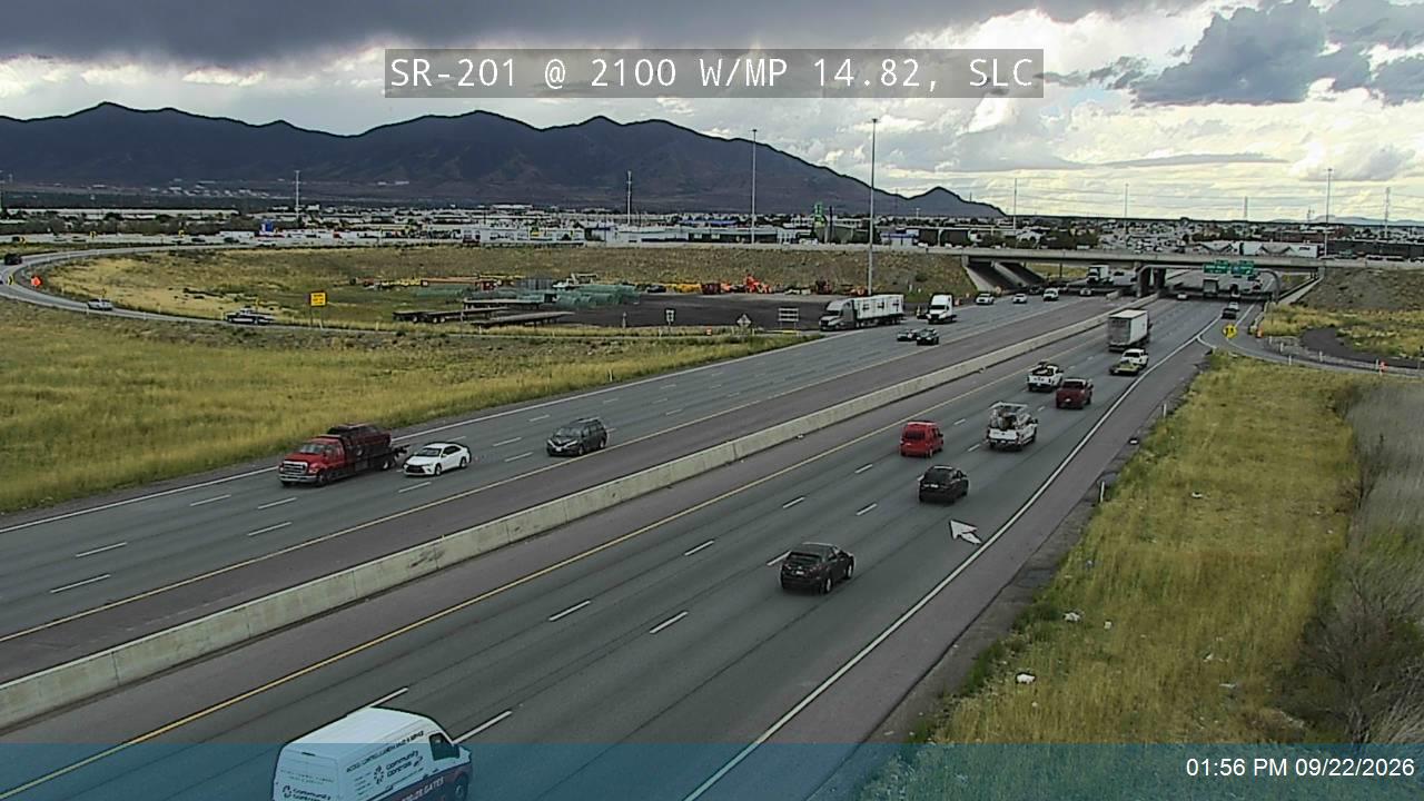 SR-201 @ 2100 W / MP 14.82, SLC