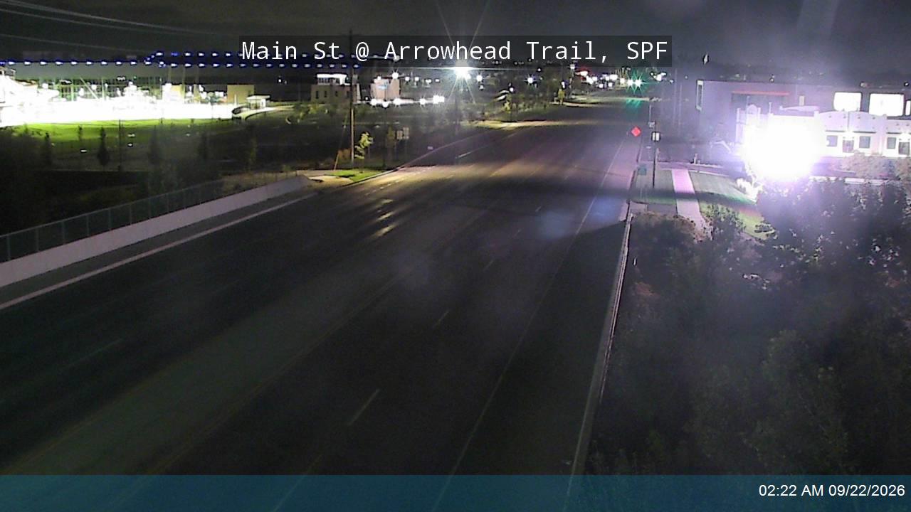 Main St / SR-198 @ Arrowhead Trail Rd / SR-164, SPF