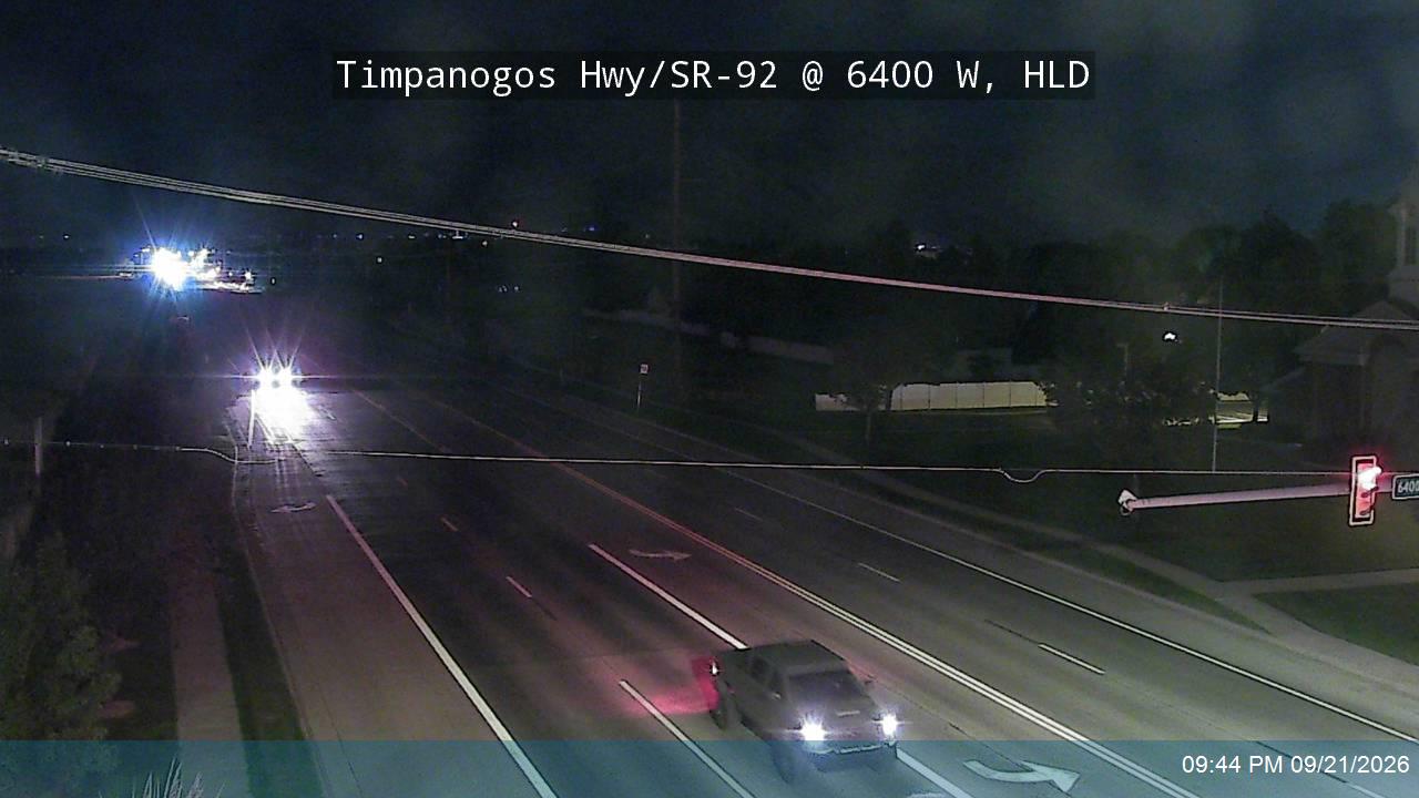 Timpanogos Hwy / 11000 N / SR-92 @ 6400 W, HLD