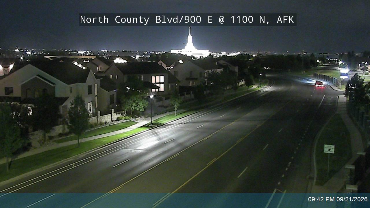 North County Blvd / 900 E / SR-129 @ 1100 N, AFK