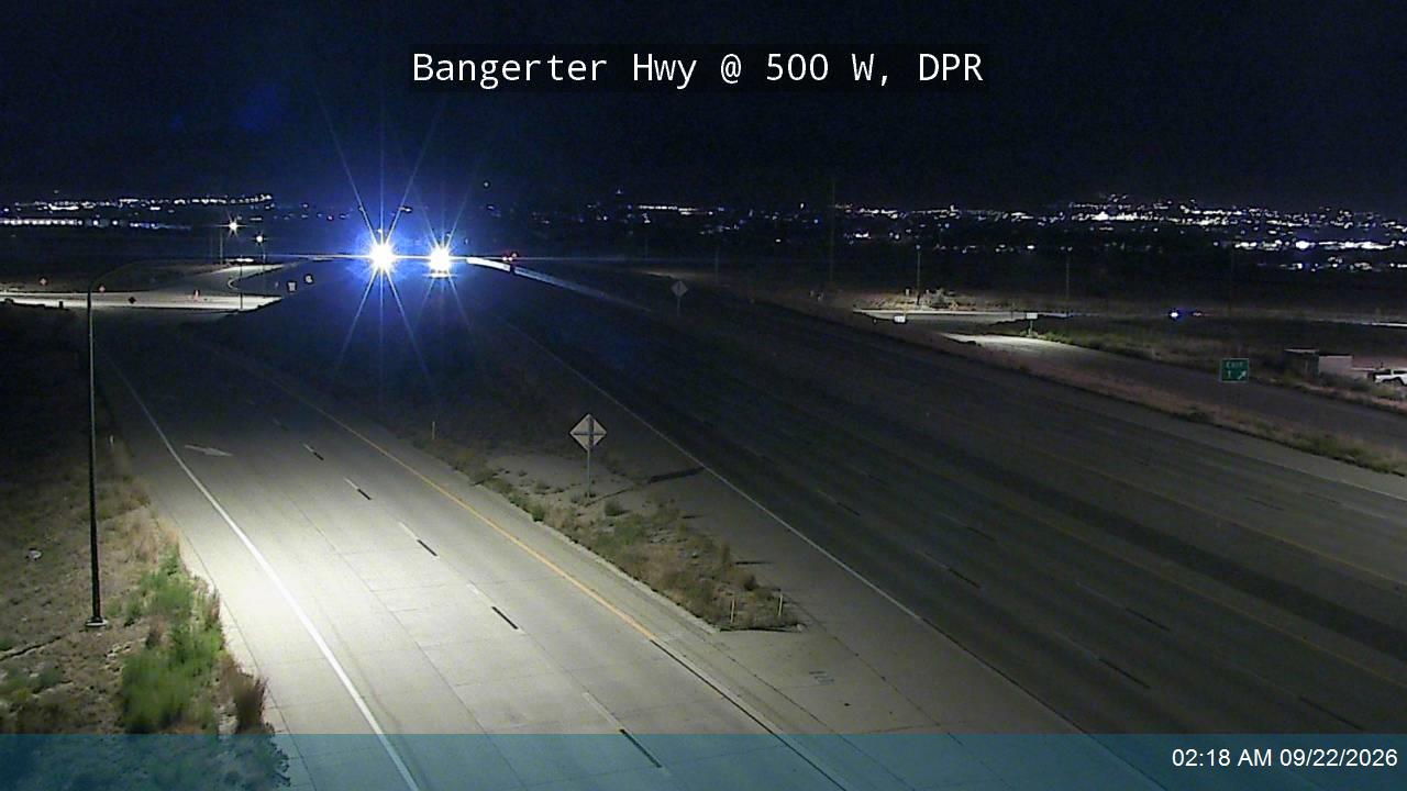 Bangerter Hwy / SR-154 @ 500 W / MP 1.25, DPR