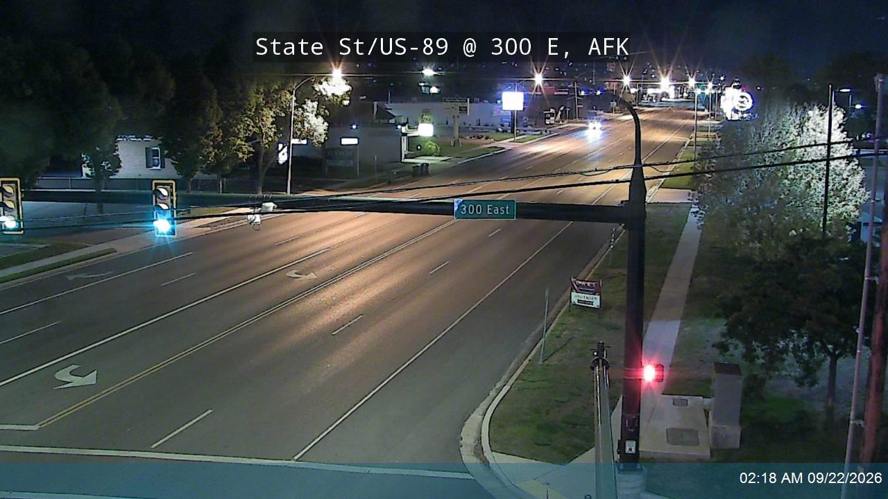State St / US-89 @ 300 E, AFK