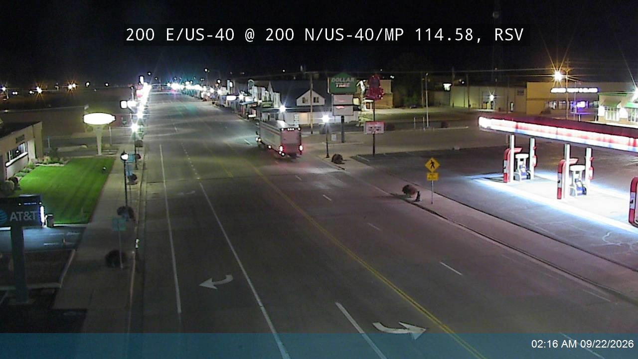 200 E / US-40 @ 200 N / US-40 / SR-121 / MP 114.58, RSV
