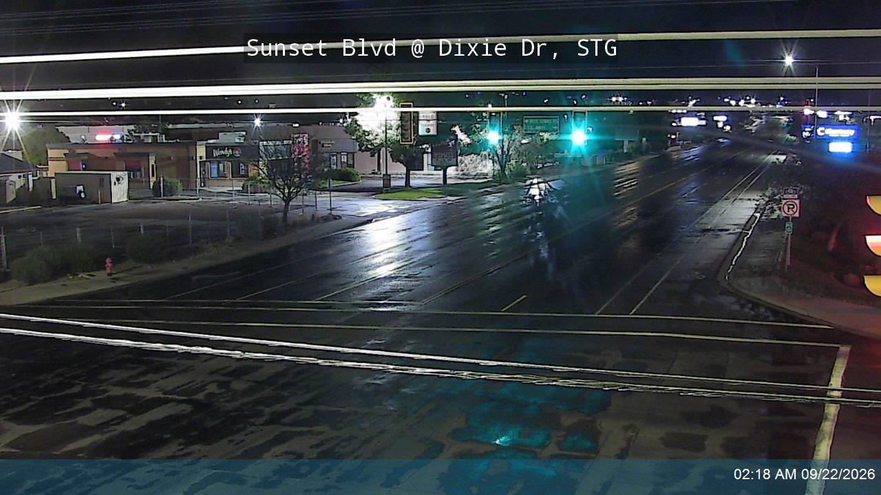 Sunset Blvd / SR-8 @ Dixie Dr / Dixie Downs Rd, STG