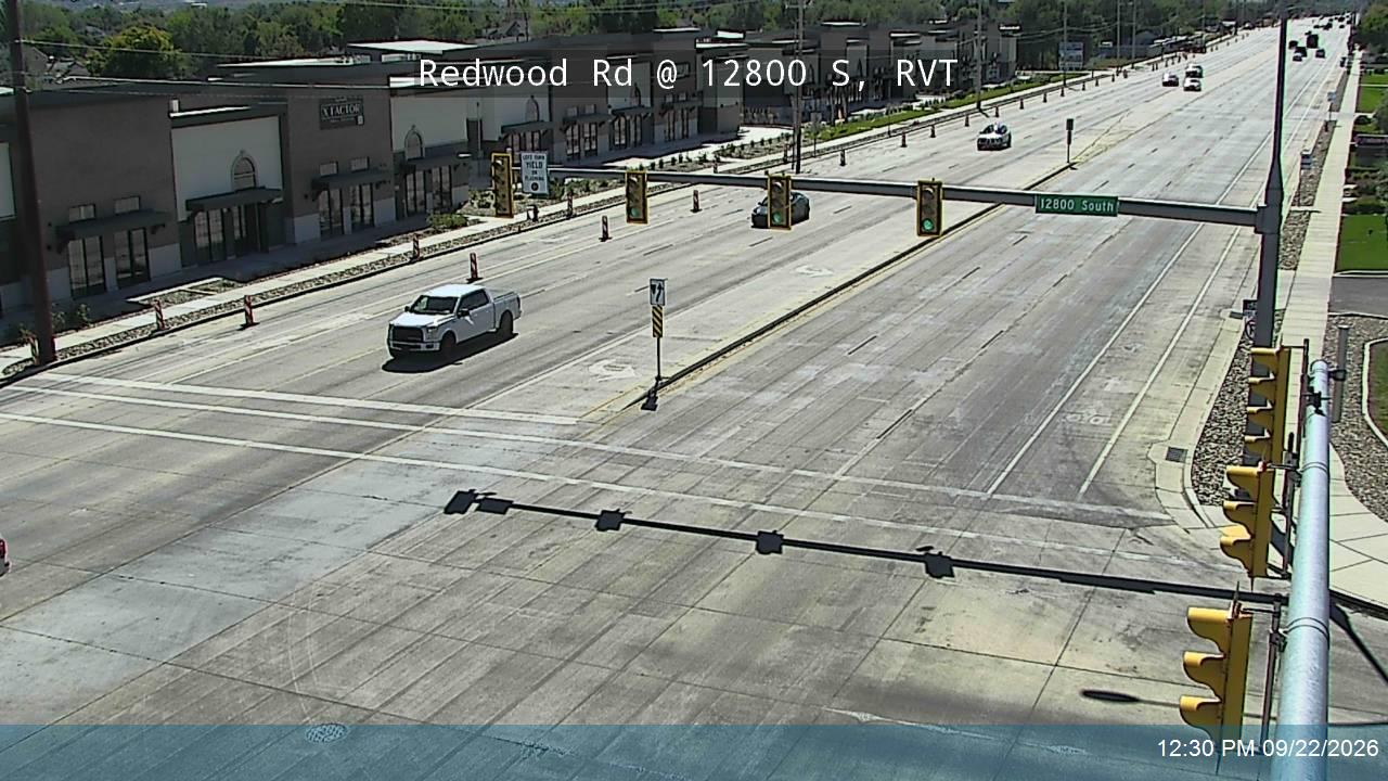 Redwood Rd / SR-68 @ 12800 S, RVT