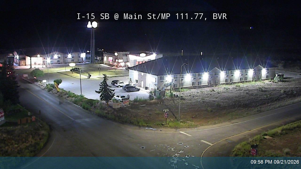 I-15 SB @ Main St / SR-160 / MP 111.77, BVR