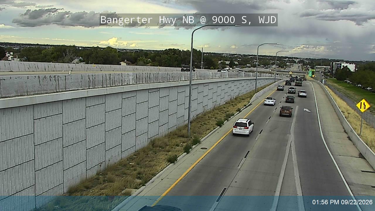 Bangerter Hwy / SR-154 NB @ 9000 S / SR-209, WJD