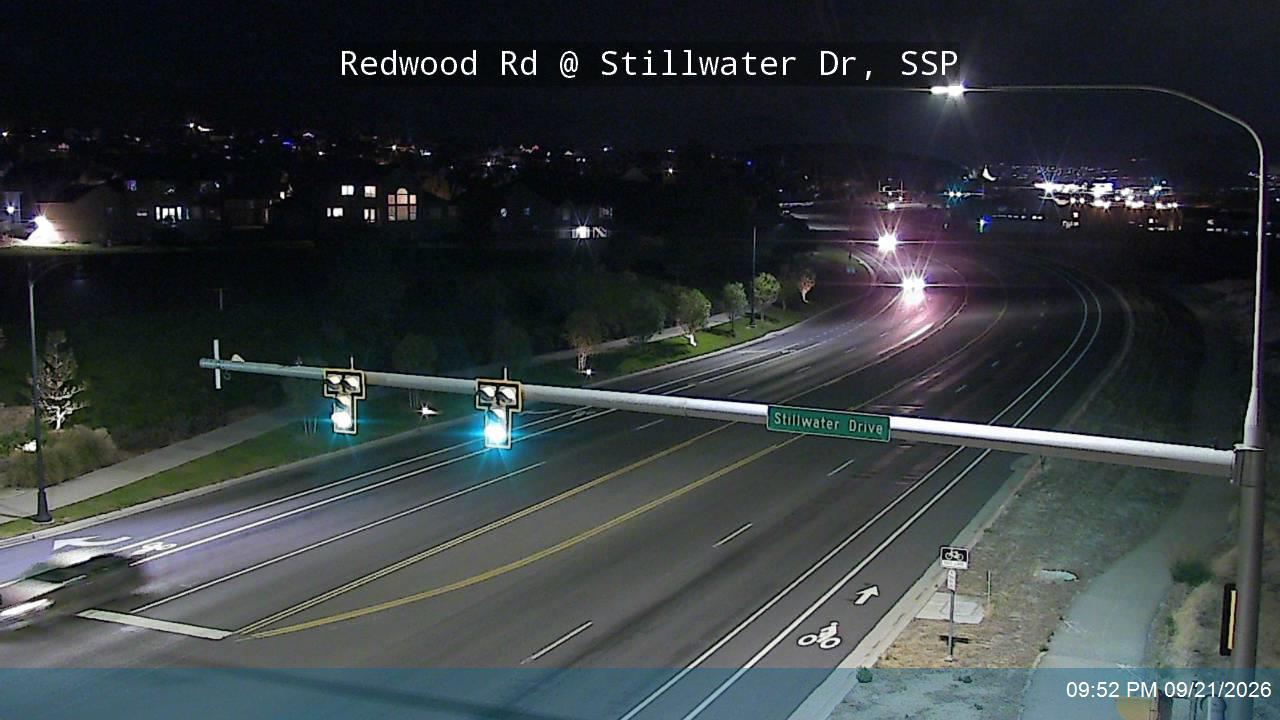 Redwood Rd / SR-68 @ Stillwater Dr, SSP