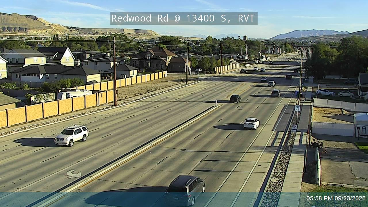 Redwood Rd / SR-68 @ 13400 S, RVT