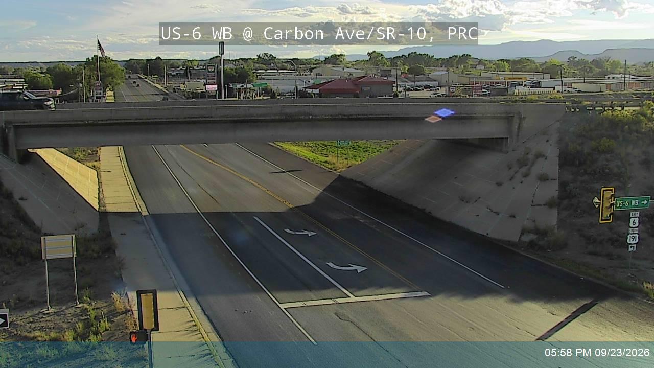 US-6 WB @ Carbon Ave / SR-10, PRC
