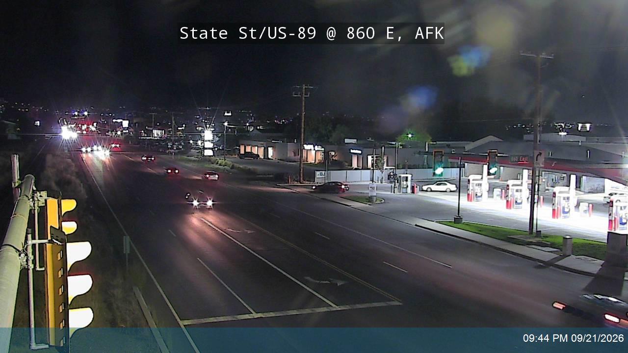 State St / US-89 @ 860 E, AFK