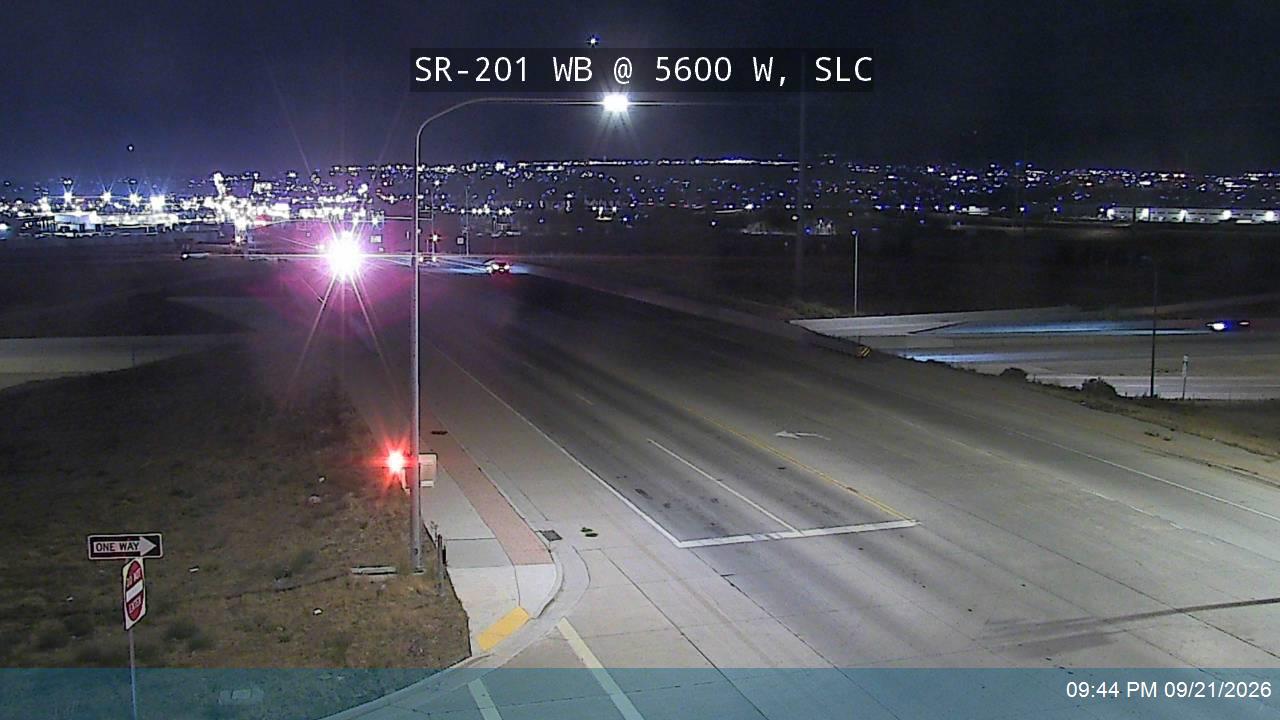 SR-201 WB @ 5600 W / SR-172, SLC