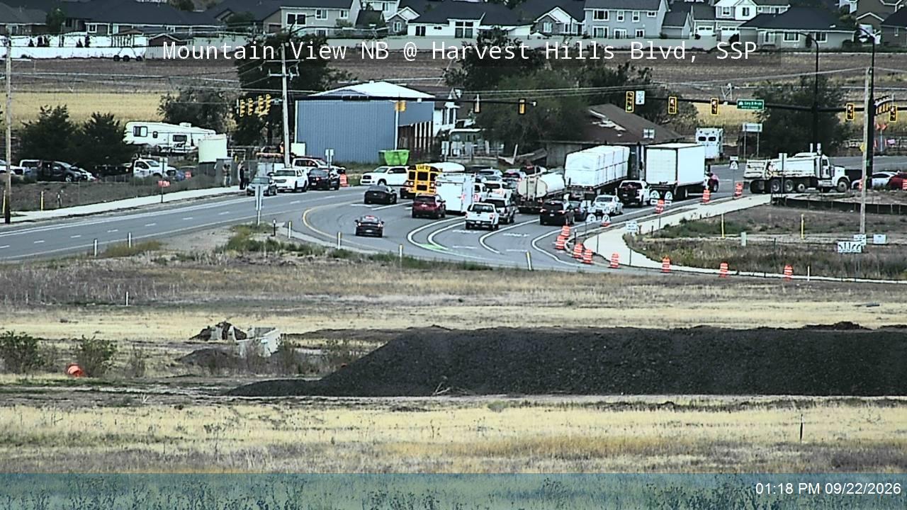 Mountain View / SR-85 NB @ Harvest Hills Blvd, SSP
