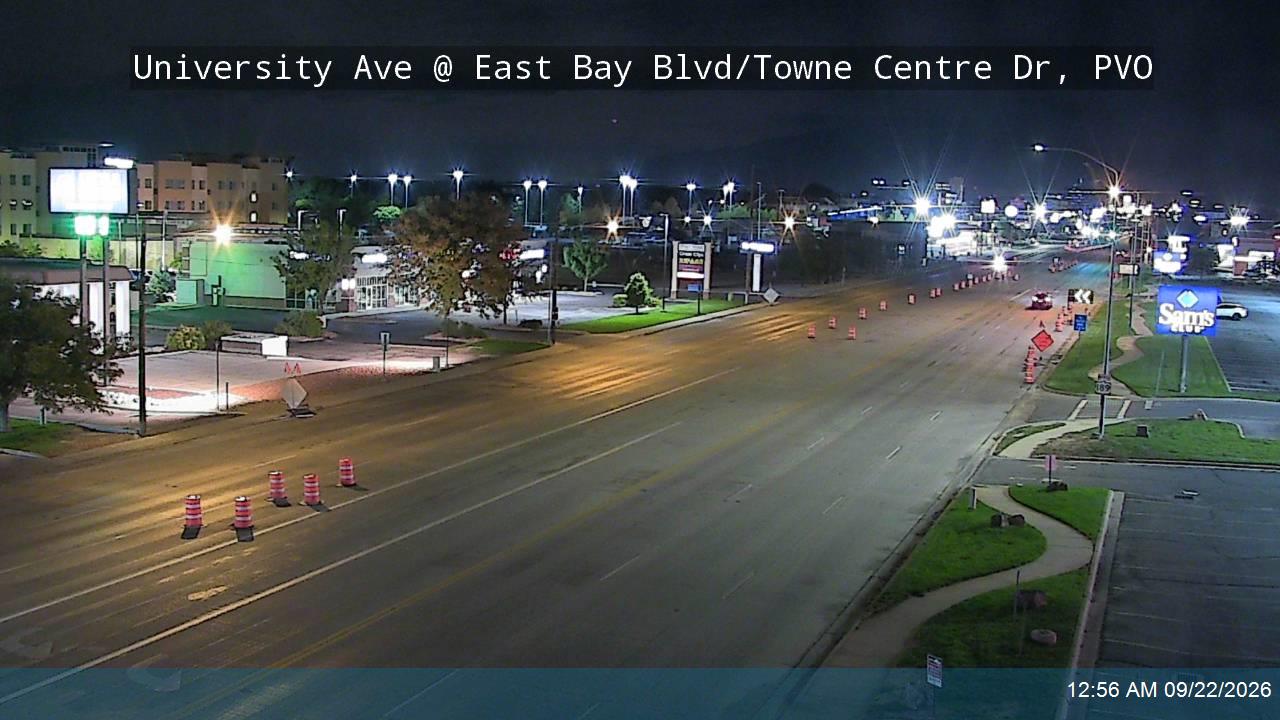 University Ave / US-189 @ East Bay Blvd / Town Center Dr / 1420 S, PVO