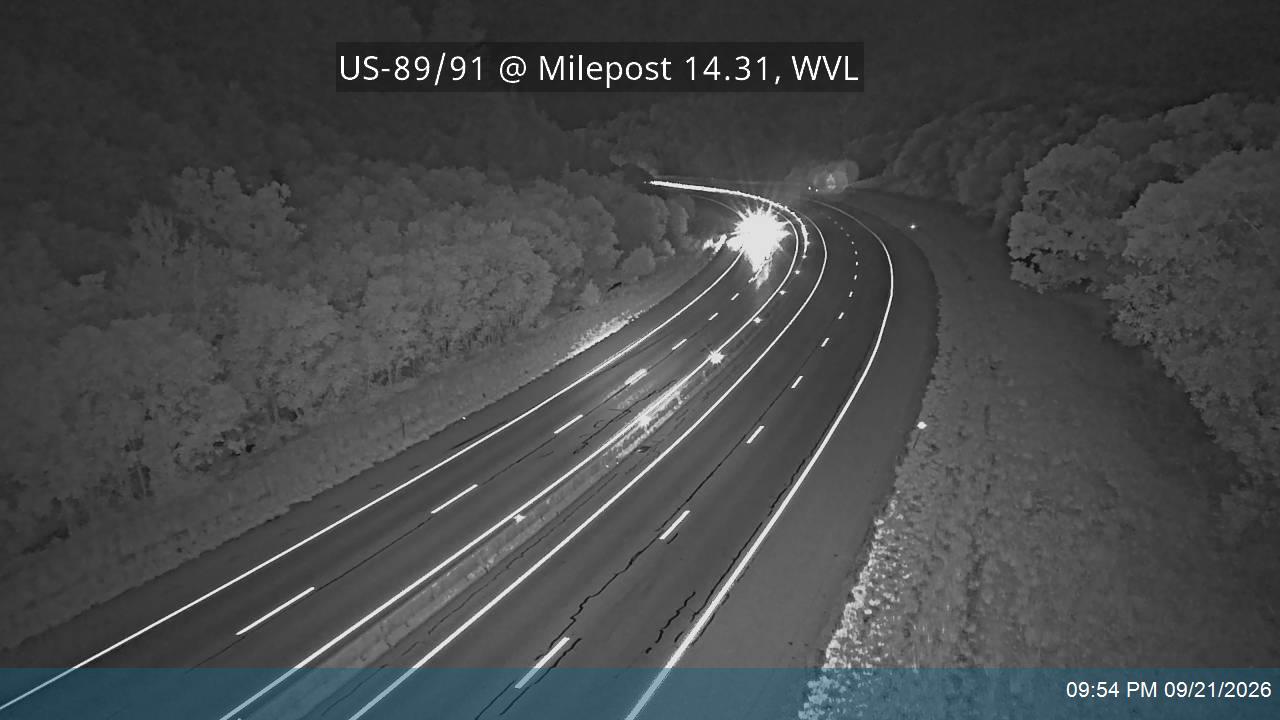 US-89/91 @ Milepost 14.31, WVL