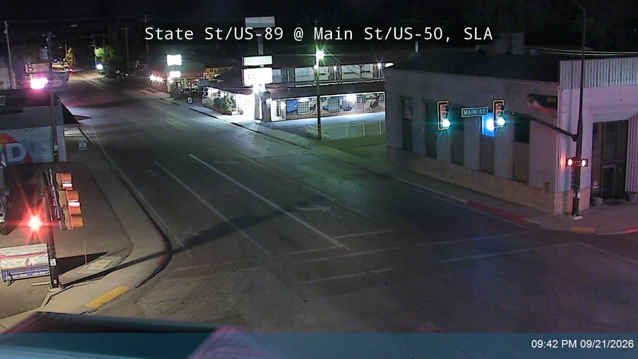 State St / US-89 @ Main St / US-50, SLA