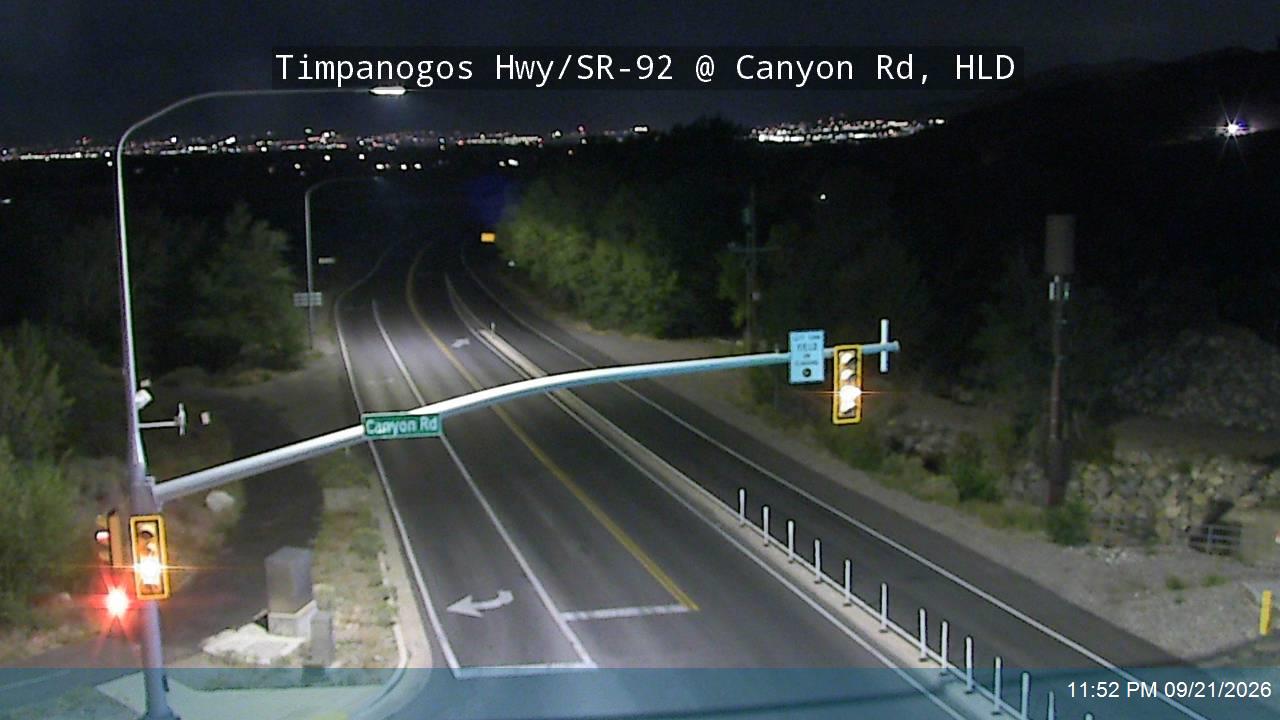 Timpanogos Hwy / SR-92 @ Canyon Rd, HLD