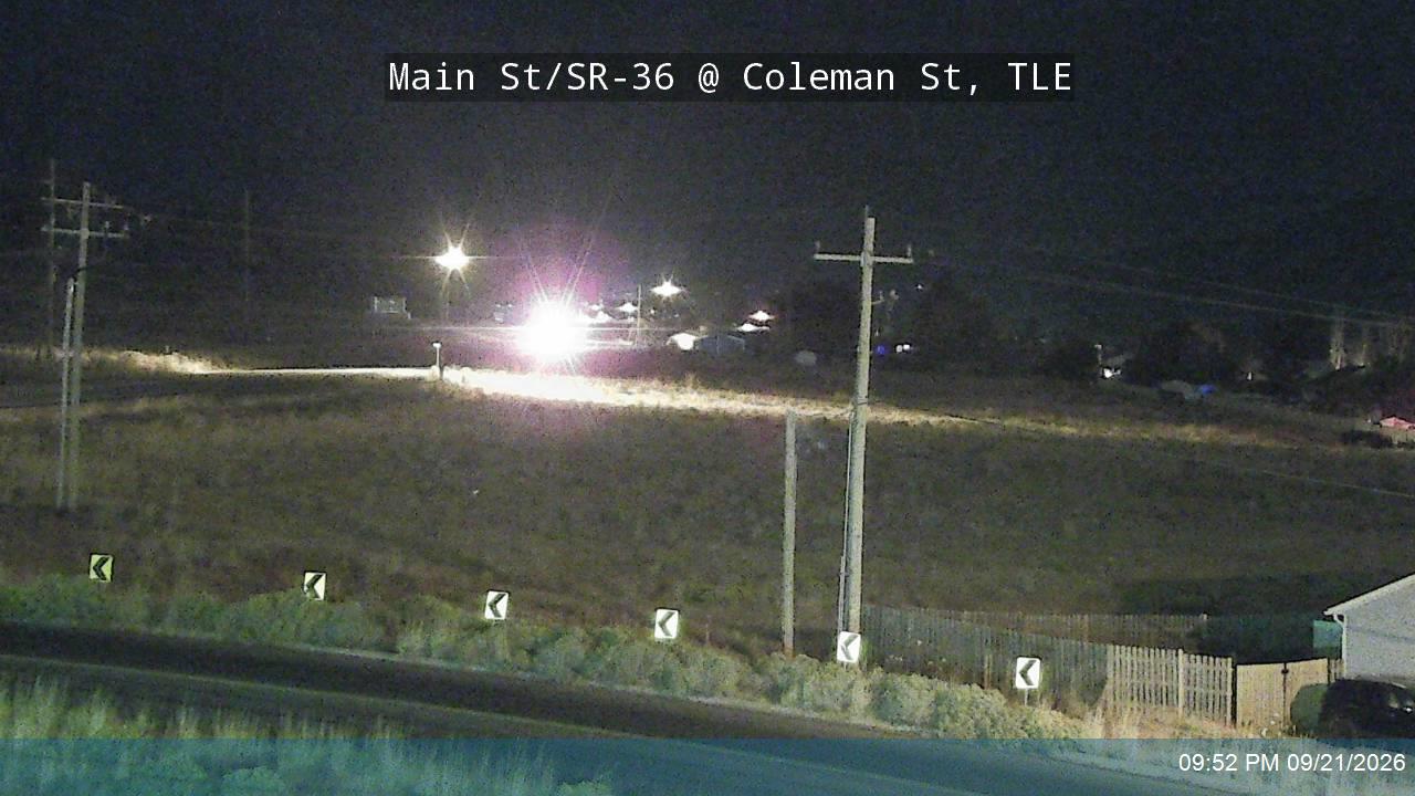 Main St / SR-36 @ Tooele Shed / Coleman St / MP 52.63, TLE