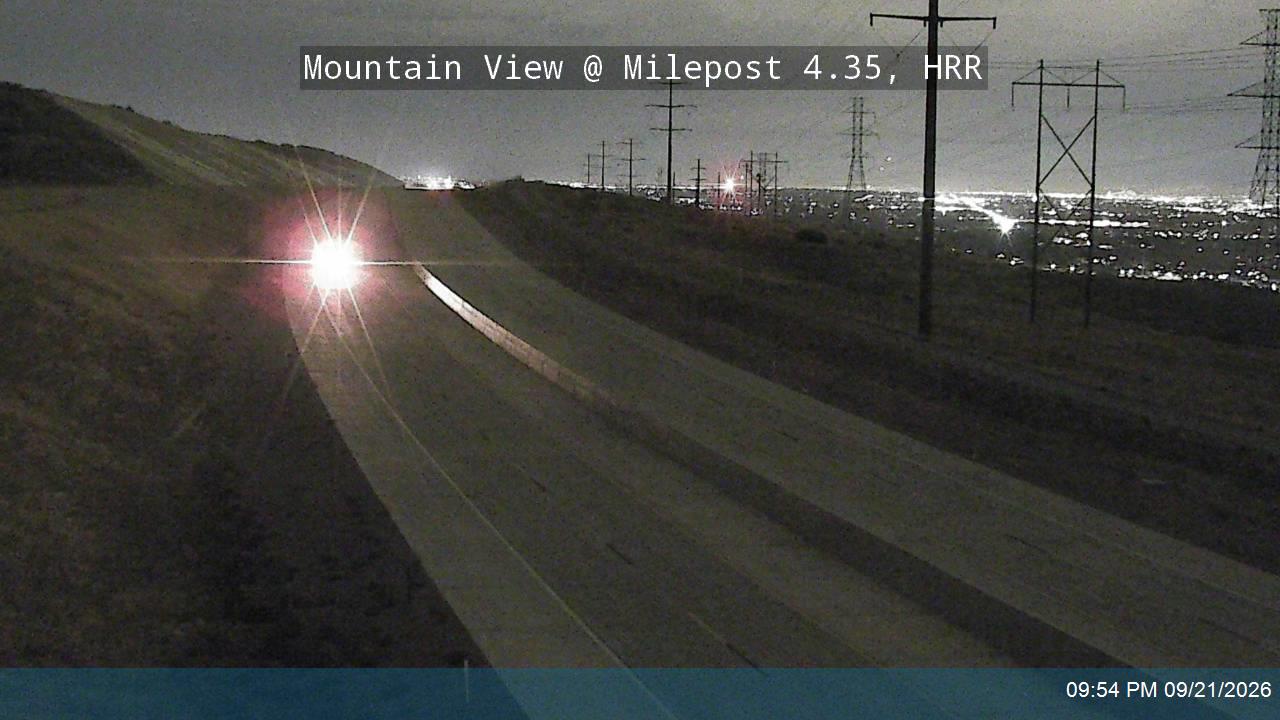 Mountain View / SR-85 SB @ MP 4.35, BLF