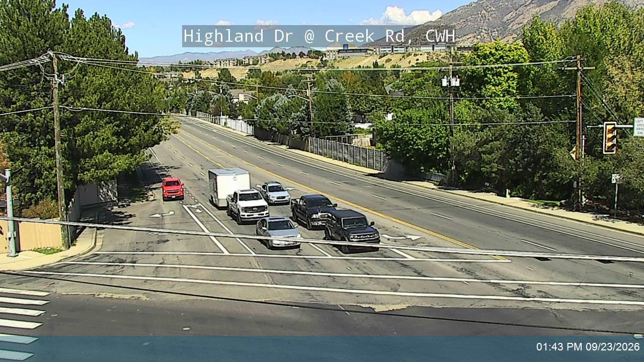 Highland Dr / 2000 E @ Creek Rd / 8100 S, CWH