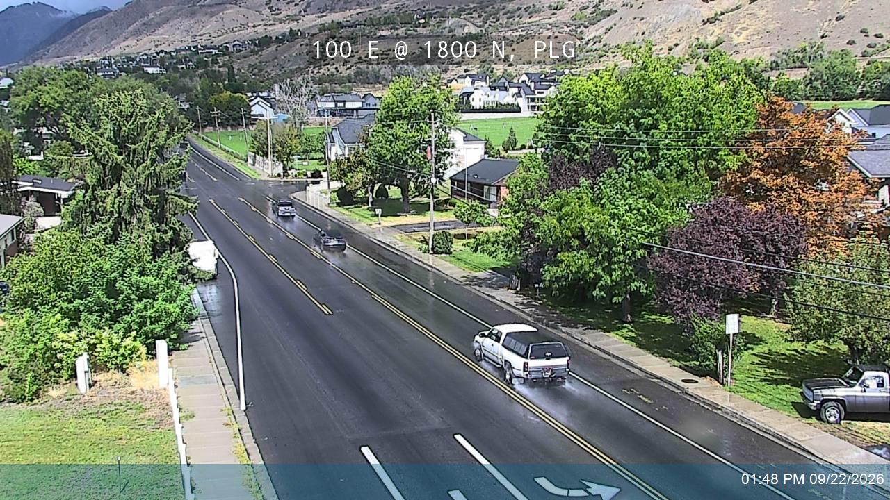 100 E / Canyon Rd @ 1800 N / Murdock Dr, PLG