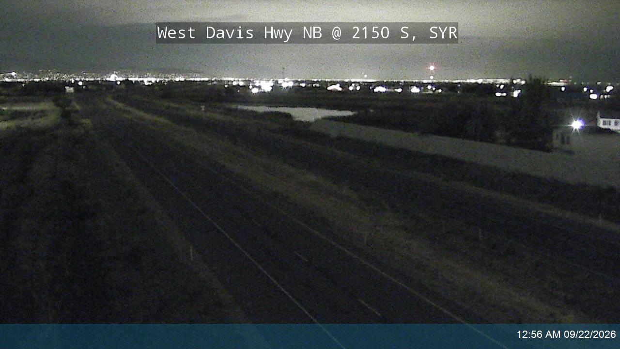 West Davis Hwy / SR-177 NB @ 2150 S / MP 13.31, SYR